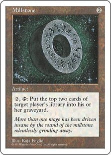 [390]【JP】石臼/Millstone【5ED】[R][茶]