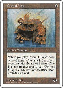 [395]【EN】原初の土/Primal Clay【5ED】[R][茶]