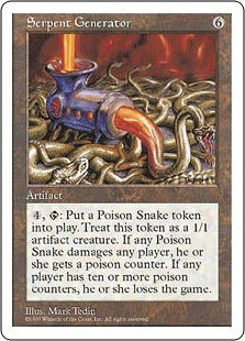 [397]【JP】毒蛇製造器/Serpent Generator【5ED】[R][茶]