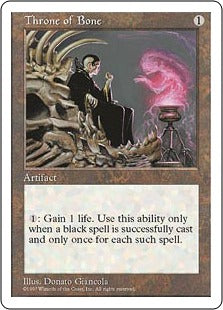 [403]【EN】骨の玉座/Throne of Bone【5ED】[U][茶]