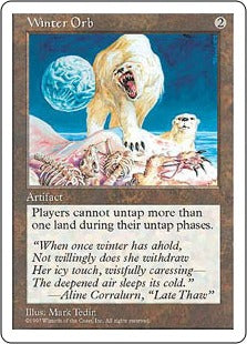 [408]【JP】冬の宝珠/Winter Orb【5ED】[R][茶]