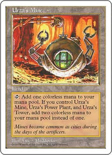 [427]【EN】ウルザの鉱山/Urza's Mine【5ED】[C][土地]
