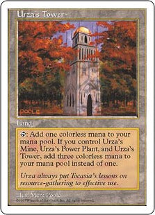 [429]【JP】ウルザの塔/Urza's Tower【5ED】[C][土地]