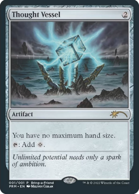 [001]【JP】【FOIL】思考の器【PROMO】[-][茶]【MTG-PROMO】