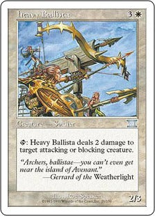 [023]【JP】重バリスタ部隊/Heavy Ballista【6ED】[U][白]