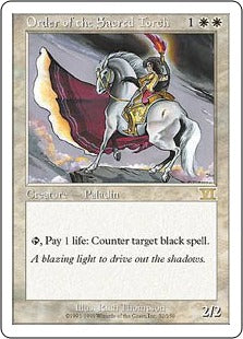 [032]【EN】聖なる灯火の騎士団/Order of the Sacred Torch【6ED】[R][白]