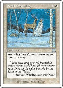 [042]【JP】セラの祝福/Serra's Blessing【6ED】[U][白]