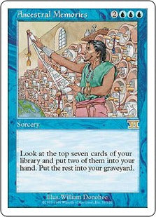 [057]【JP】祖先の記憶/Ancestral Memories【6ED】[R][青]