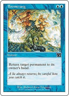 [058]【EN】ブーメラン/Boomerang【6ED】[C][青]