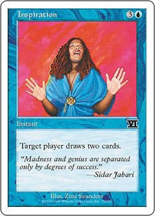 [076]【EN】霊感/Inspiration【6ED】[C][青]