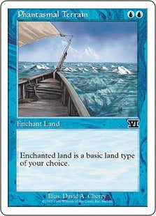 [084]【JP】幻影の地/Phantasmal Terrain【6ED】[C][青]