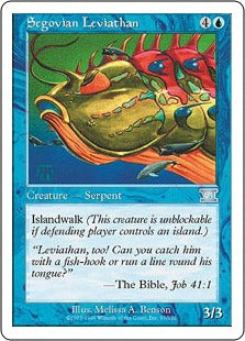 [097]【EN】セゴビアの大怪魚/Segovian Leviathan【6ED】[U][青]
