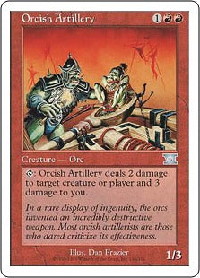 [196]【JP】オーク弩弓隊/Orcish Artillery【6ED】[U][赤]