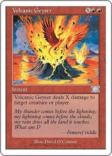 [215]【EN】溶岩噴火/Volcanic Geyser【6ED】[U][赤]