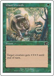 [233]【JP】巨大化/Giant Growth【6ED】[C][緑]