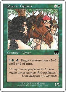 [244]【JP】プラデッシュの漂泊民/Pradesh Gypsies【6ED】[C][緑]