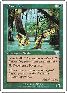 [249]【EN】リバー・ボア/River Boa【6ED】[U][緑]