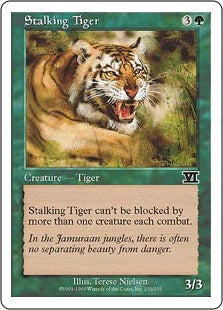 [253]【JP】忍び寄る虎/Stalking Tiger【6ED】[C][緑]