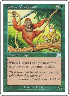 [260]【JP】ウークタビー・オランウータン/Uktabi Orangutan【6ED】[U][緑]