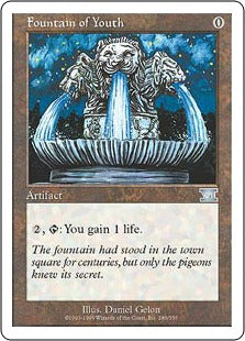 [286]【EN】若返りの泉/Fountain of Youth【6ED】[U][茶]
