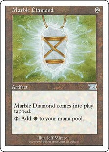 [297]【JP】乳白色のダイアモンド/Marble Diamond【6ED】[U][茶]