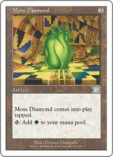 [300]【EN】苔色のダイアモンド/Moss Diamond【6ED】[U][茶]