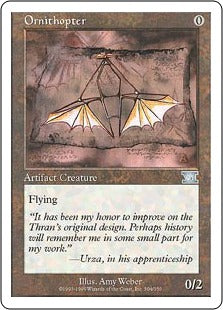 [303]【JP】羽ばたき飛行機械/Ornithopter【6ED】[U][茶]