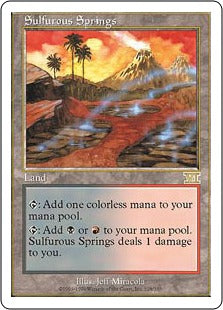 [328]【EN】硫黄泉/Sulfurous Springs【6ED】[R][土地]