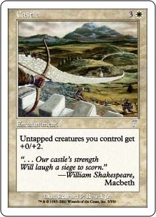 [005]【EN】【FOIL】城壁/Castle【7ED】[U][白]