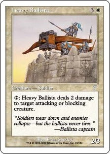 [019]【JP】重バリスタ部隊/Heavy Ballista【7ED】[U][白]
