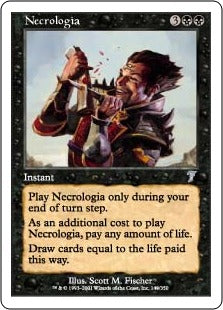 [149]【EN】【FOIL】死より得るもの/Necrologia【7ED】[U][黒]