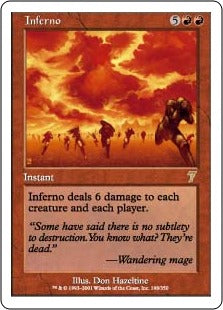 [198]【EN】【FOIL】インフェルノ/Inferno【7ED】[R][赤]