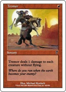 [225]【EN】微震/Tremor【7ED】[C][赤]