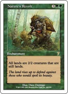 [260]【EN】【FOIL】自然の反乱/Nature's Revolt【7ED】[R][緑]
