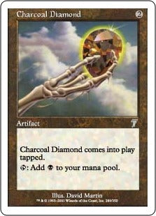 [289]【EN】炭色のダイアモンド/Charcoal Diamond【7ED】[U][茶]