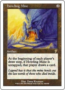 [300]【EN】吠えたける鉱山/Howling Mine【7ED】[R][茶]