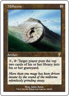 [308]【JP】石臼/Millstone【7ED】[R][茶]