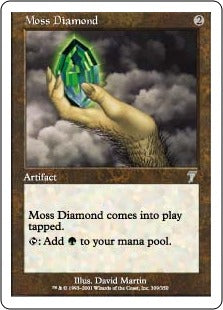 [309]【JP】苔色のダイアモンド/Moss Diamond【7ED】[U][茶]