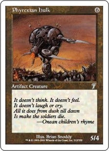 [312]【EN】【FOIL】ファイレクシアの大男/Phyrexian Hulk【7ED】[U][茶]