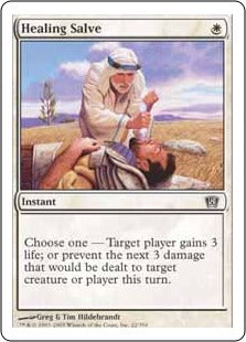 [023]【JP】治癒の軟膏/Healing Salve【8ED】[C][白]