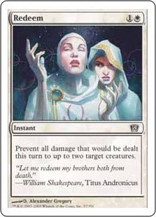 [038]【JP】【FOIL】救い/Redeem【8ED】[C][白]