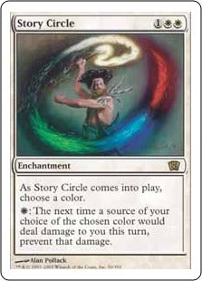 [051]【JP】【FOIL】物語の円/Story Circle【8ED】[R][白]