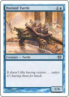 [086]【JP】角海亀/Horned Turtle【8ED】[C][青]