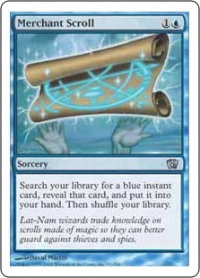 [094]【EN】【FOIL】商人の巻物/Merchant Scroll【8ED】[U][青]