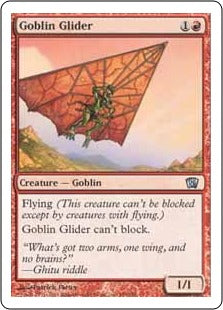 [194]【JP】ゴブリンの滑空者/Goblin Glider【8ED】[U][赤]