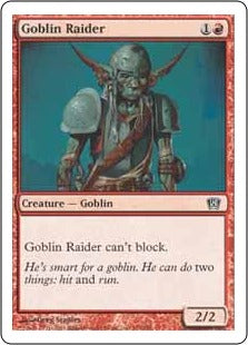 [196]【JP】ゴブリンの略奪者/Goblin Raider【8ED】[C][赤]