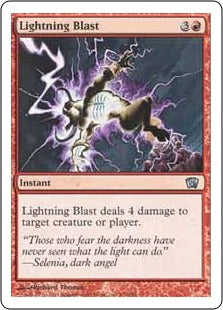 [205]【EN】電撃破/Lightning Blast【8ED】[U][赤]