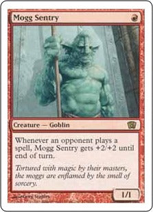 [208]【JP】モグの歩哨/Mogg Sentry【8ED】[R][赤]