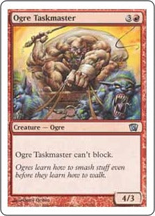 [210]【JP】【FOIL】オーガの監督官/Ogre Taskmaster【8ED】[U][赤]