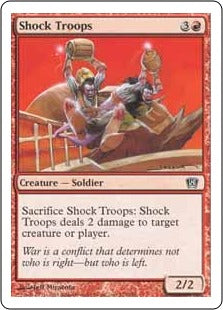 [228]【EN】突撃隊/Shock Troops【8ED】[C][赤]